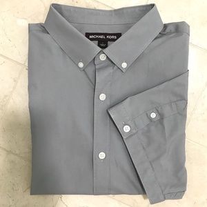 Michael Kors Short Sleeve Button Down - L